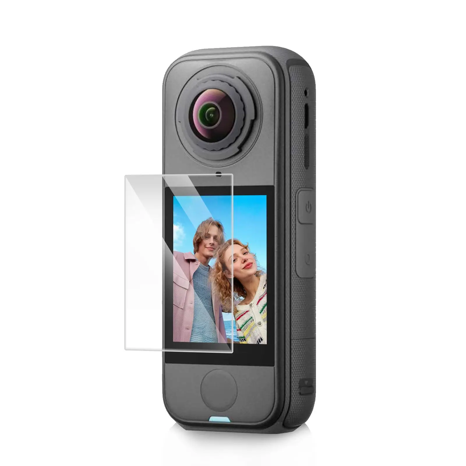 PULUZ HD Screen Tempered Glass Film for Insta360 X4 Air Screen Protector Sport Action Camera Accessories