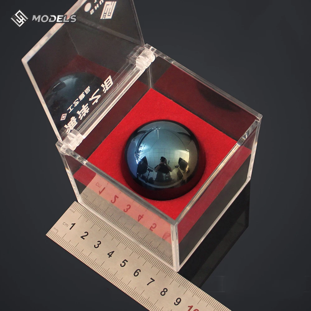 5cm Delta Force Game Peripherals Big Red Materials Tears of The Sea Solid Glass Ball Model Collection Toy Gift Box Ornaments