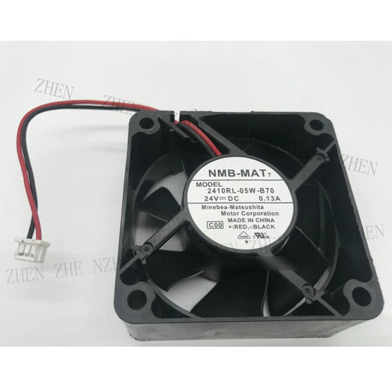S New for NMB 2410RL-05W-B79 24V 0.13A 3-Wire inverter cooling fan#QW