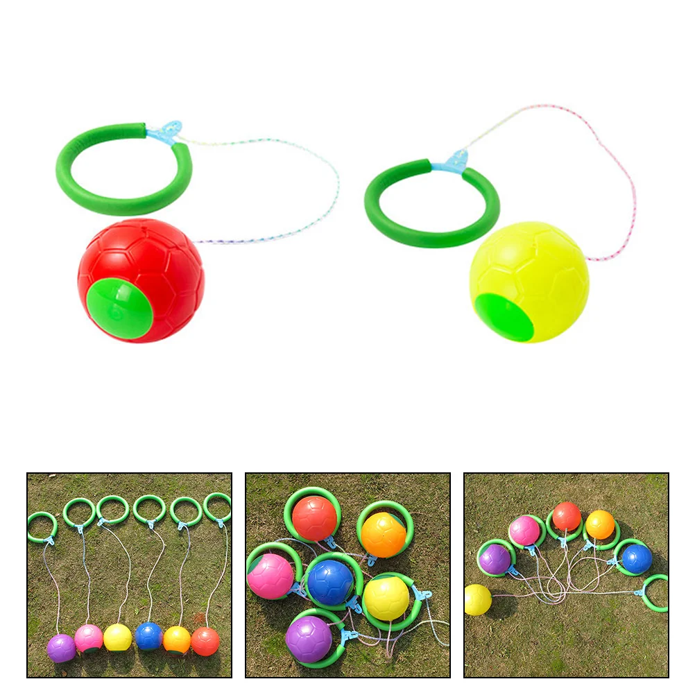 2 Pcs Jump Rope Sponge Ring Jumping Ball Fitness Baby Toys Kids Outdoor Playset Skipping Balls