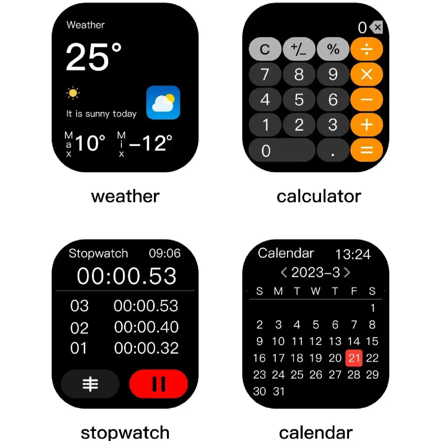 Multifunctional Bluetooth Smart Phone Case for iPhone 14-17 Pro Max