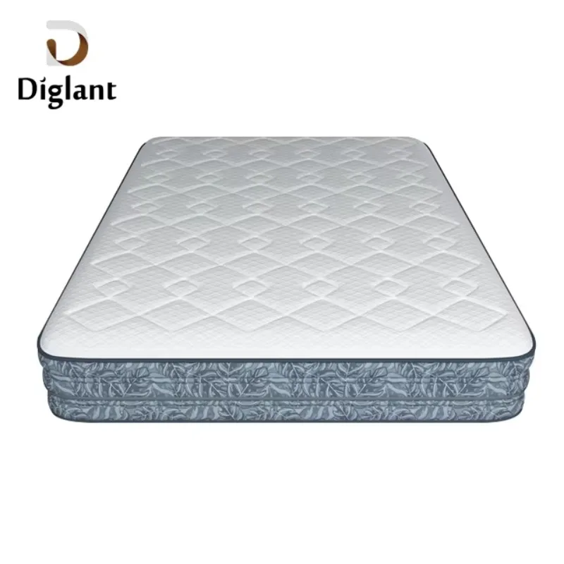 D57  Hotel Bedroom Furniture Bed 3d Soft Compressed Sponge Queen Size Hotel High Quality Promotion Spring Mattress