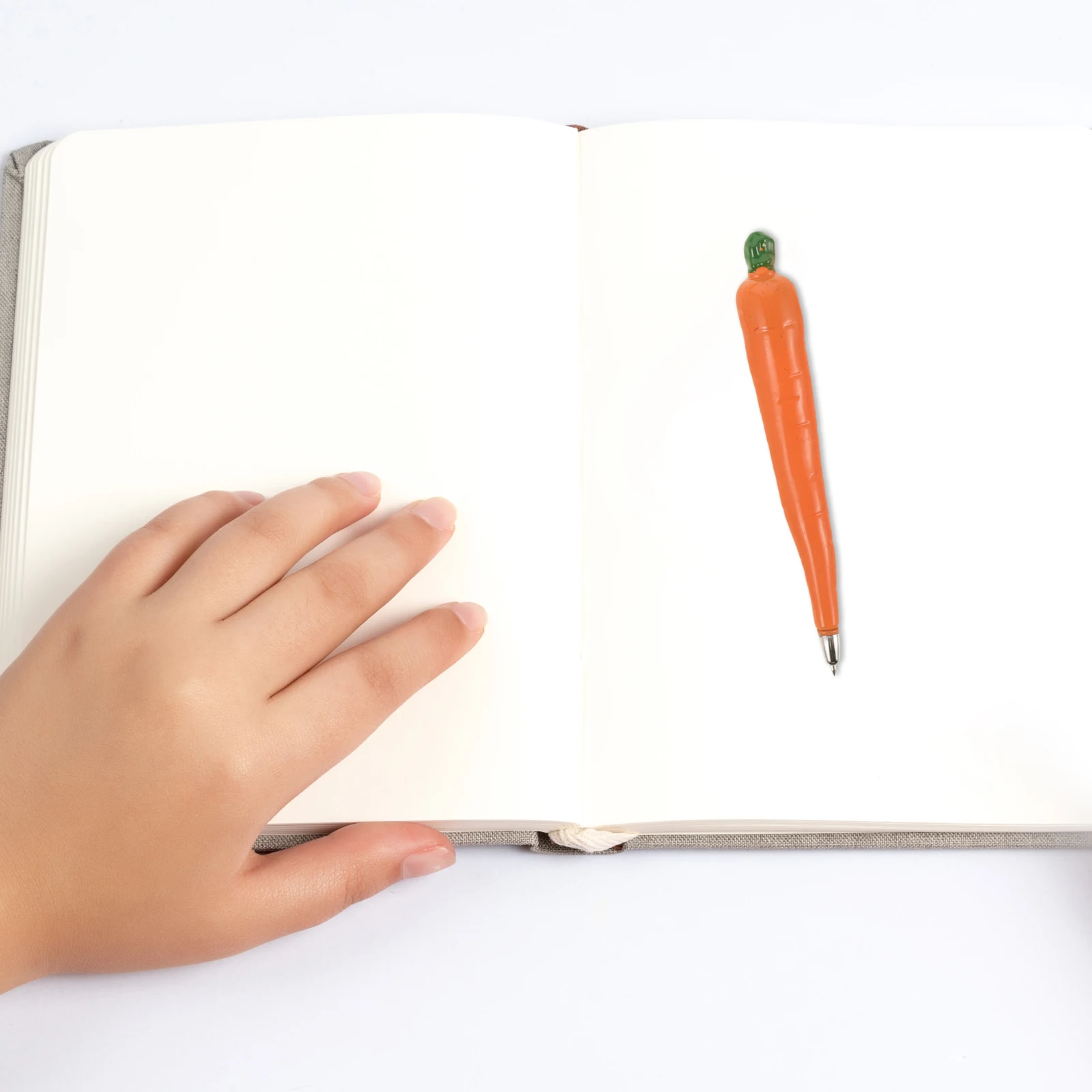 

9pcs Fruit Fridge Magnets Realistic Vegetable Pens Creative Ballpoint Pen Set Smooth Writing Office Supplies Students Party