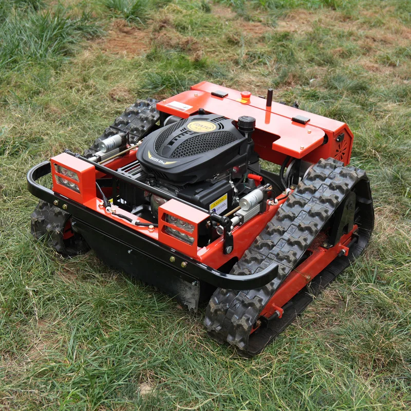 Riding Lawn Mower Efficient Tractor With Strong Horsepower Wide Cutting Path Comfortable Driving Seat Adjustable