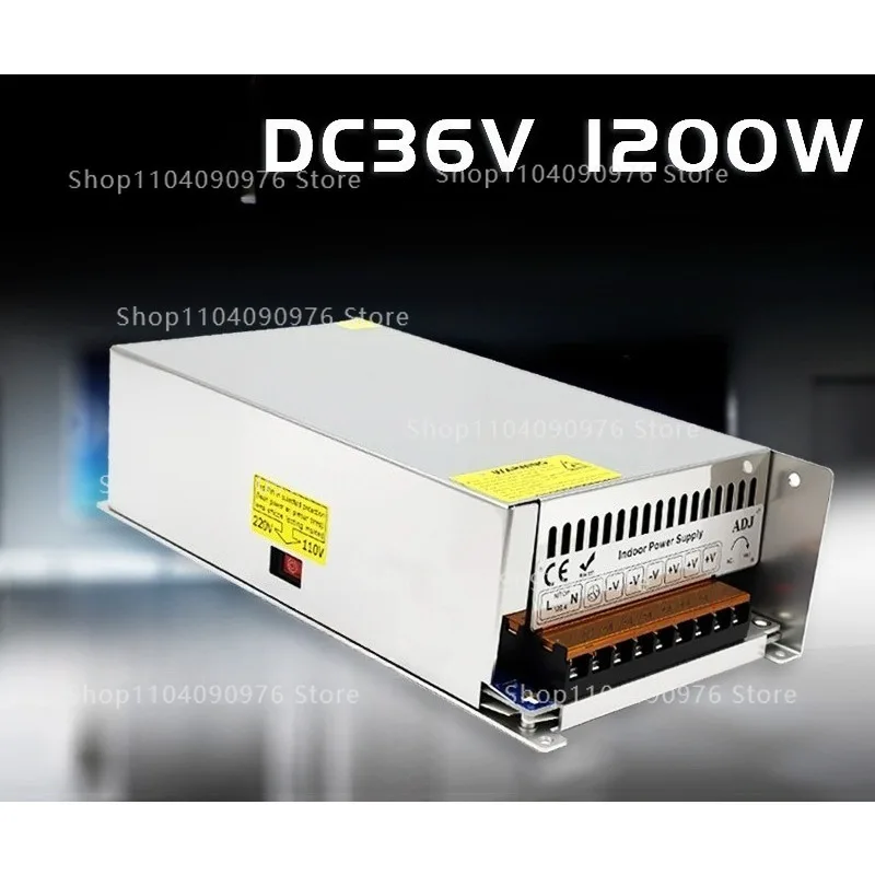 

Switching Power Supply 36V1200W for LED Grow Light AC to DC Converter 1200W 36V Power Adapter