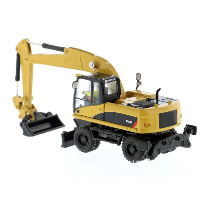 1:87 Scale Alloy M318D Wheel Excavator-High Line Diecast Construction Truck for Toys Collection Series 85177 Type Home Shows
