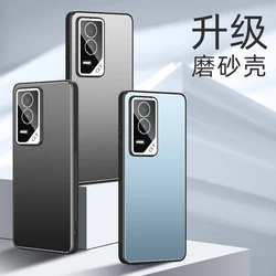 Case For Huawei Honor GT HonorGT Shockproof Cover Camera Lens Full Protection Matte Metal+TPU 2in1