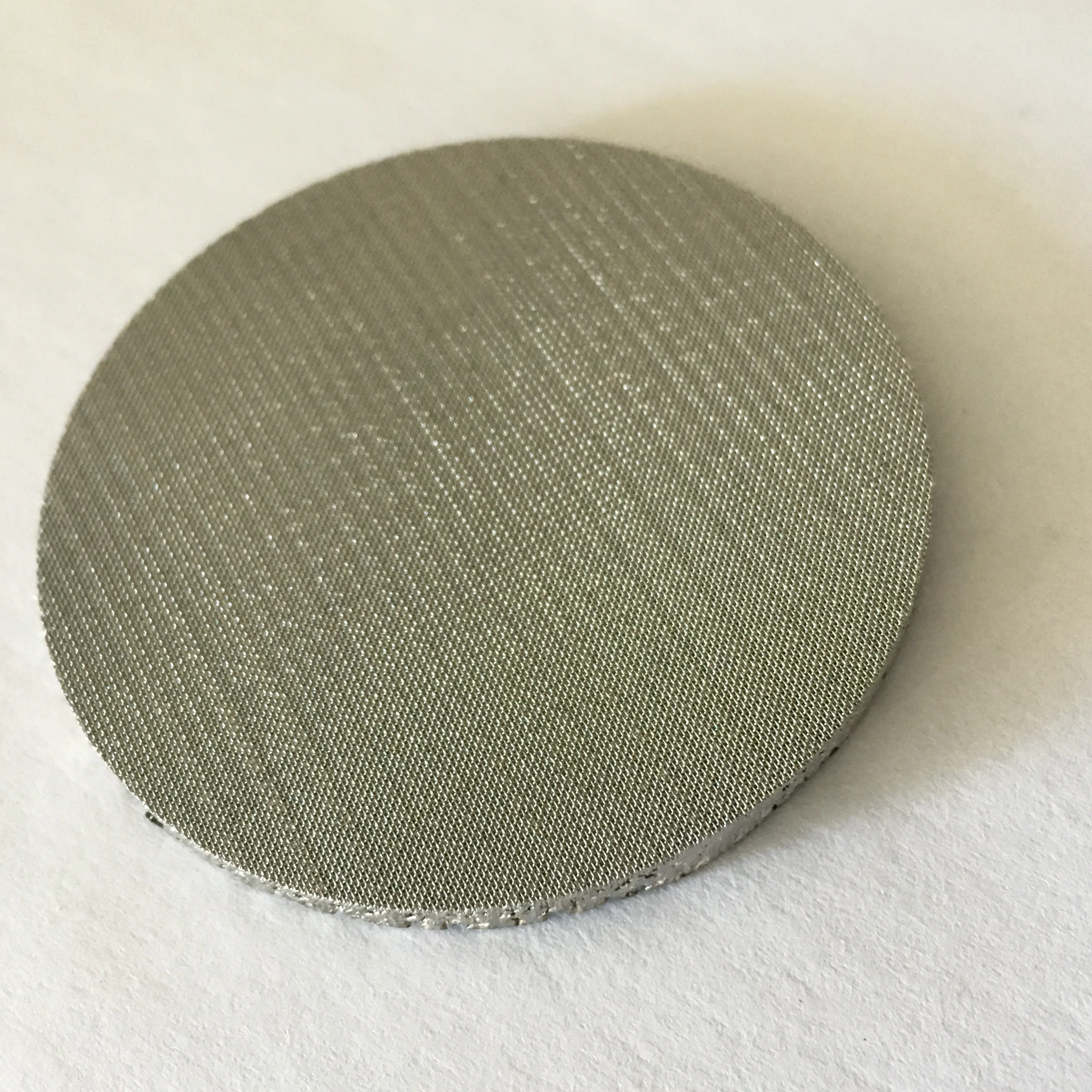 Stainless Steel Multi Layer Sintered Mesh Explosion Proof Sheet for Gas Detector 316L φ18 9 Metal Filter