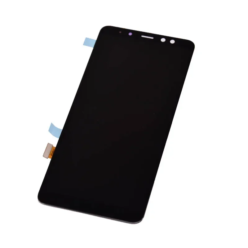 Super Amoled For Samsung  A8 plus A730 A730F LCD Display Touch Screen Digitizer Assembly for  A8+ 2018 Duos