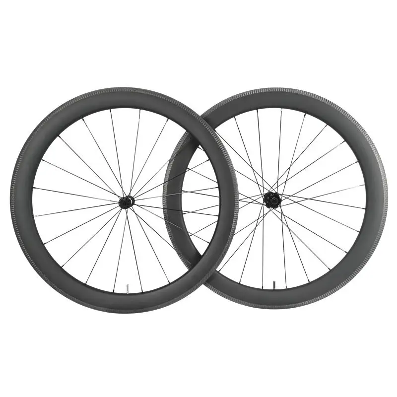 Carbon Wheelset Lightweight 36T Ratchet Hub Sapim CX-Ray Spokes 35/45/50/55mm 700c Clincher Rim Brake