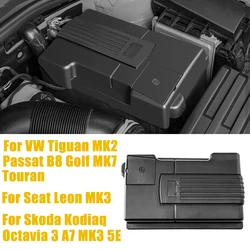 Car Engine Battery Dustproof Cover Waterproof Protective Shell For Skoda Kodiaq Octavia For VW Golf Tiguan MK2 Passat For Seat