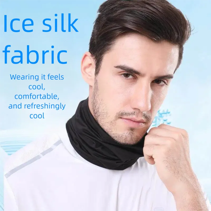 Reusable Ice Neck Cooler Ring Long Lasting Cold Feeling Neck Wrap Summer Heatstroke Prevention Cooling Scarf For Adults Kids Dai