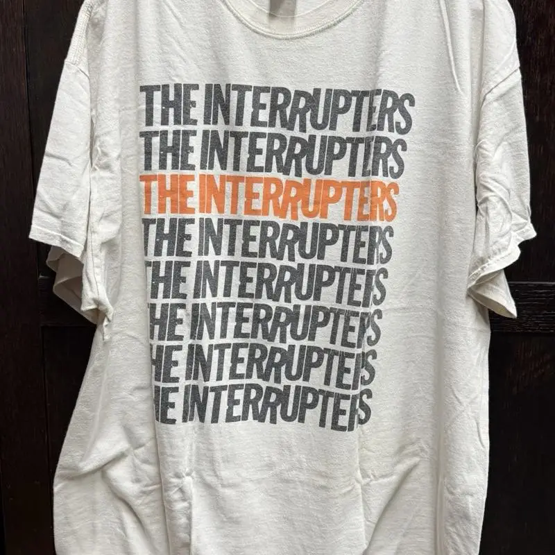 

Футболка The Interrupters Band Ska Punk с повторяющимся логотипом, размер 2XL 52. Äù Chest