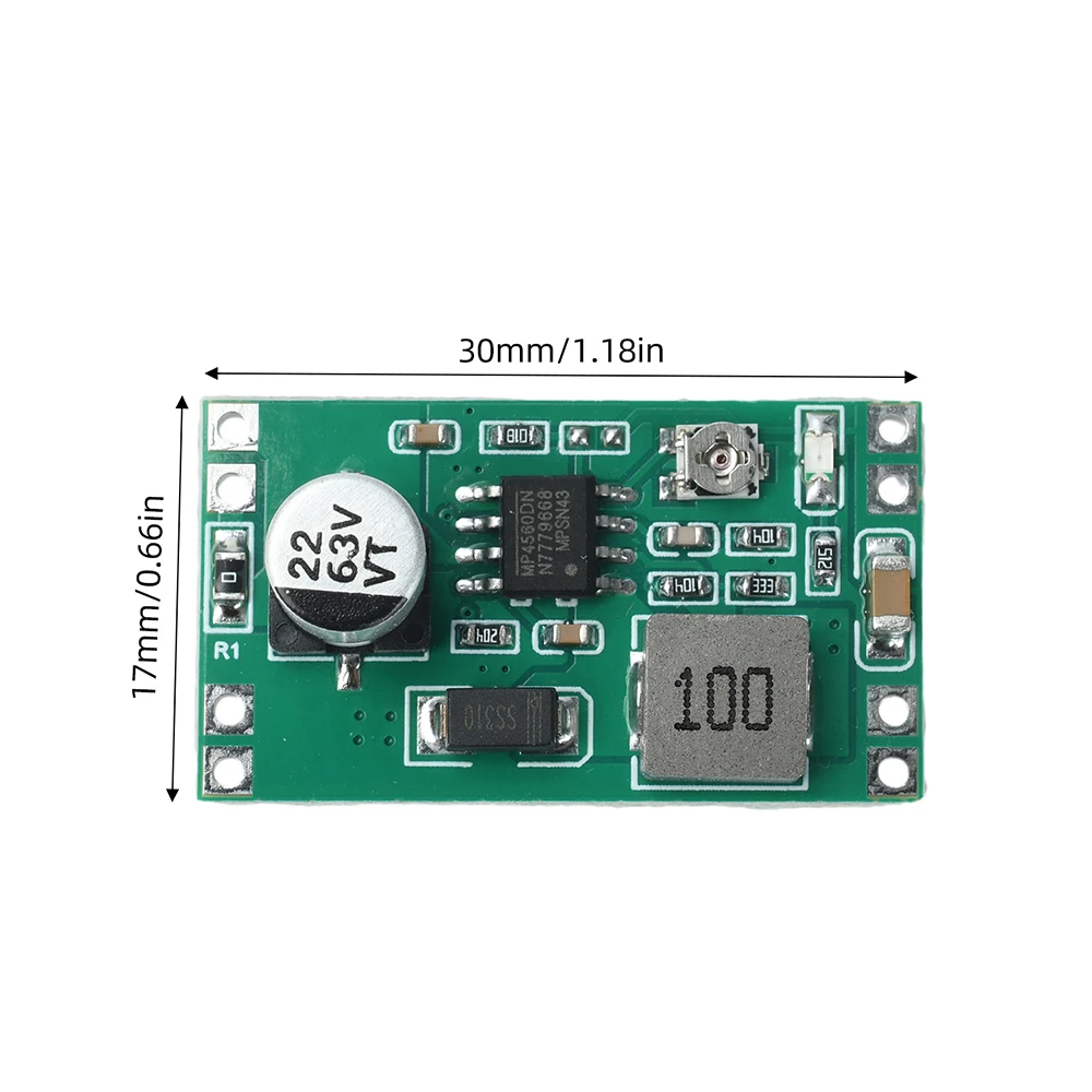 DC-DC MP4560 Spannungsregler 6-55V auf 3,3/5/9/12V Step-Down-Modul Buck-Wandler – Detail 14