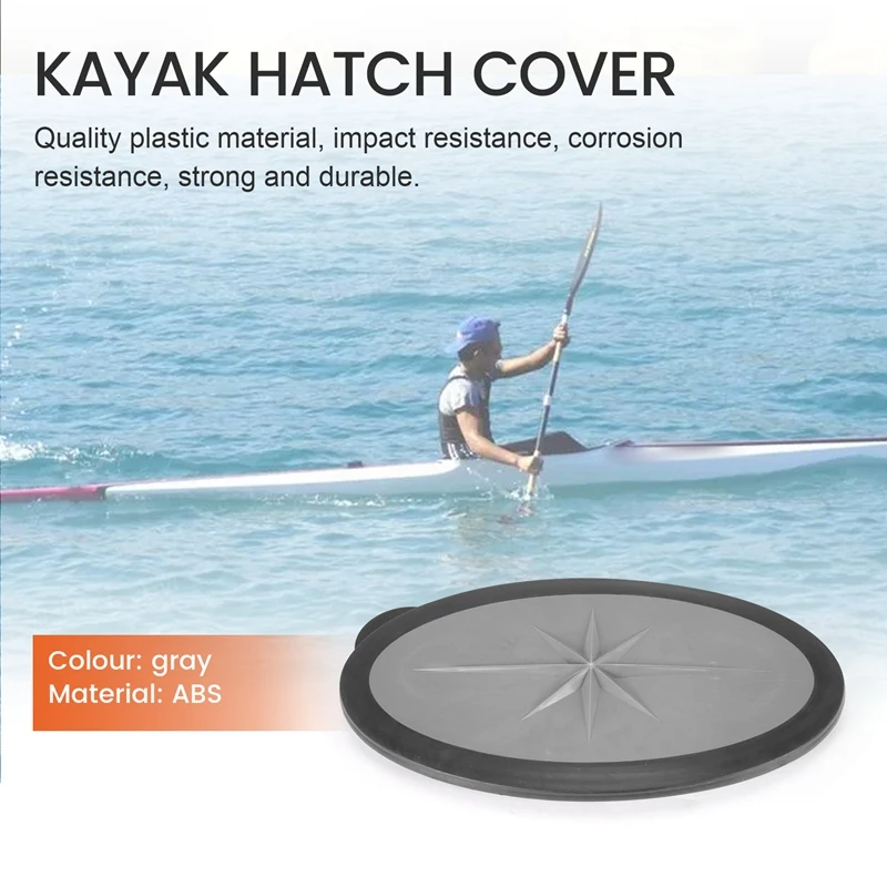 Kayak Hatch Cover Kayak Rowing Boat Deck Plate Kayak Boat Deck Hatch Cover Waterproof Kayak Boat Accessories