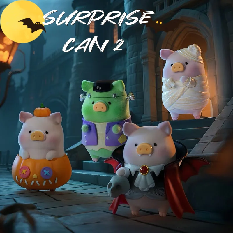 

Консервированная свинья Lulu the Piggy SURPRISE CAN 2, серия Франкенштейна, коллекционная модель на Хэллоуин, ограниченная серия, кукла, игрушка, Рождественский подарок