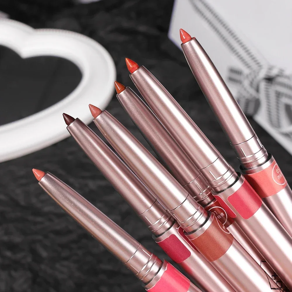 Neue Mode Frauen wasserdicht Lip Liner Bleistift langlebige matte Lippenstifte Stift sexy rote Kontur Tönung feuchtigkeit spendende Lippen Make-up