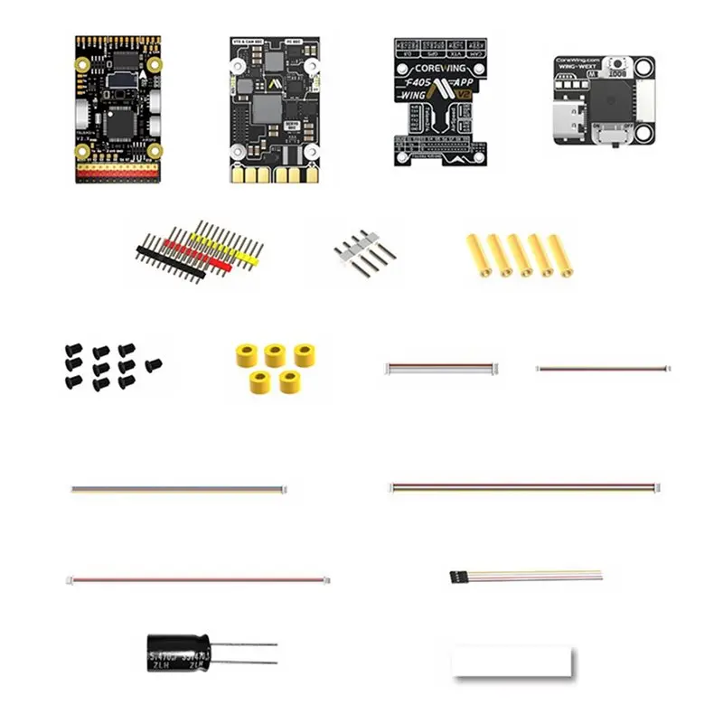 

【CARNIVAL】Fixed-Wing F405V2 Flight Controller COREWING V2 With APP Tuning Functionality Supports INAV/Arduplane For RC FPV Plane