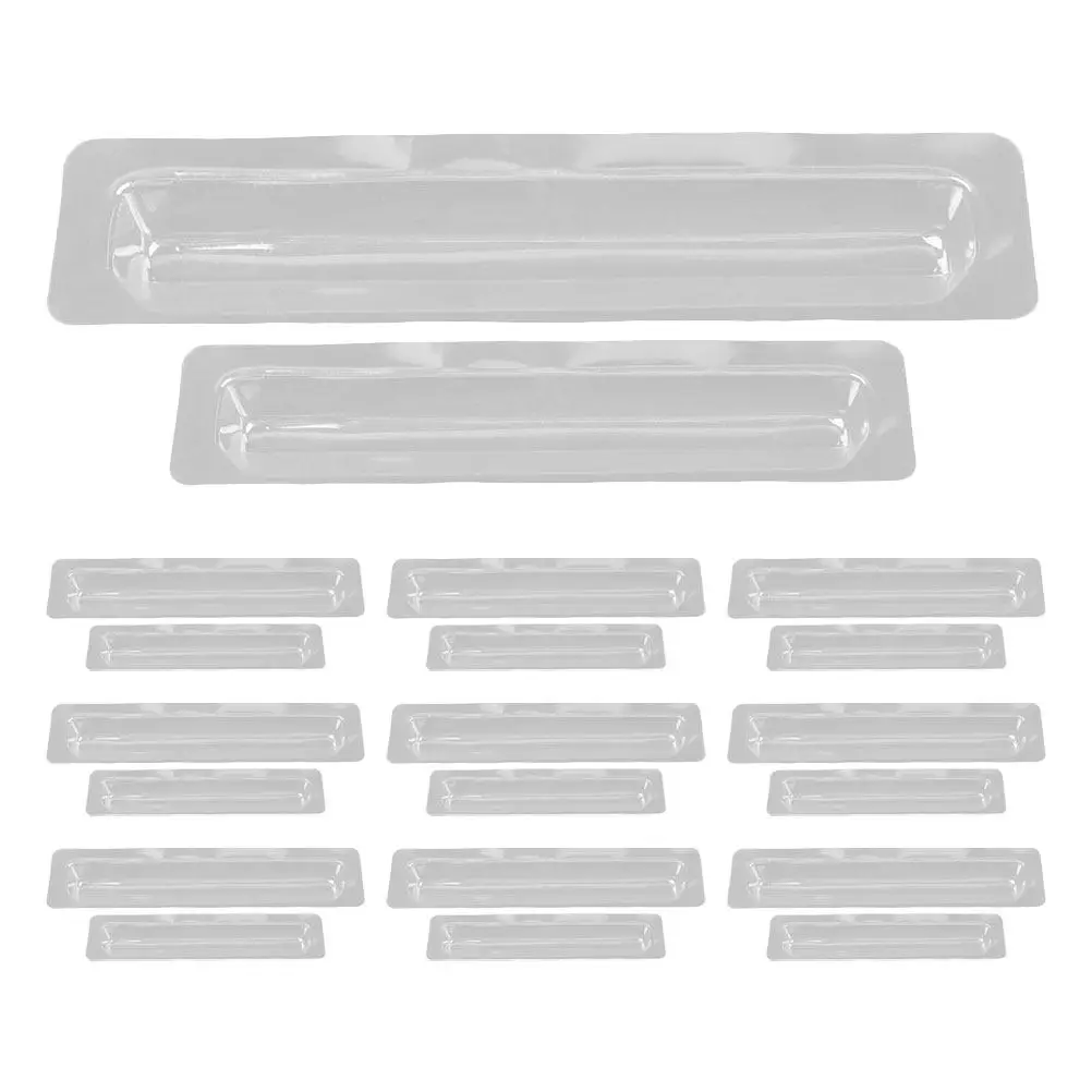 20Pcs Wall Clock Pointer Cover High-Transparency PVC Protective Shell for Clock Hands Anti-Collision Scratch-Resistant Portable