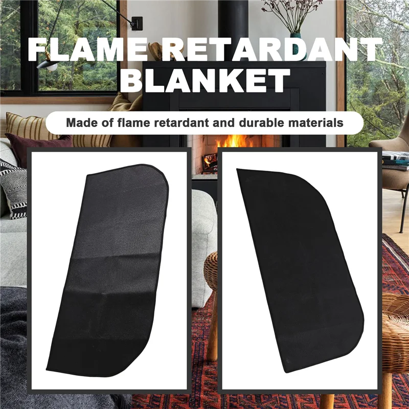 

Fireproof Hearth Rugs Flame Retardant Blanket For Fireplace Flame Retardant Mat Hearth Pad For Wood Stove