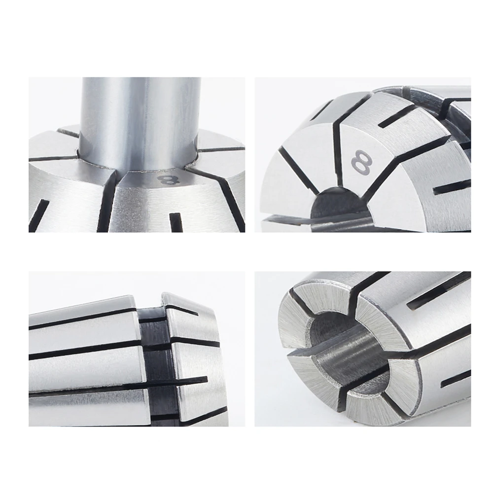 Imagem -05 - Pinça Mandril Er11 Er16 Er20 Er25 Er32 Er40 Cnc Fresagem Ferramenta Titular Máquina de Gravura Torno Moinho Primavera Mandril Cnc er