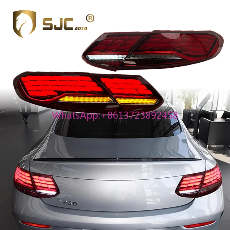

Wholesale Taillights Assembly for Mercedes Benz C Class Coupe W205 2015-2022 High Quality Back LED Rear Brake Taillamps