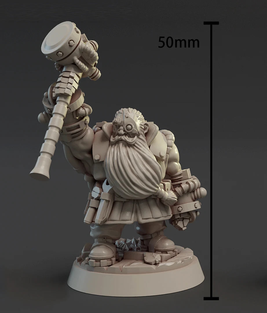 مجموعات جراج وارغام المنمنمات غير المطلية مجموعات الراتنج المنمنمات غير المطلية CF0111