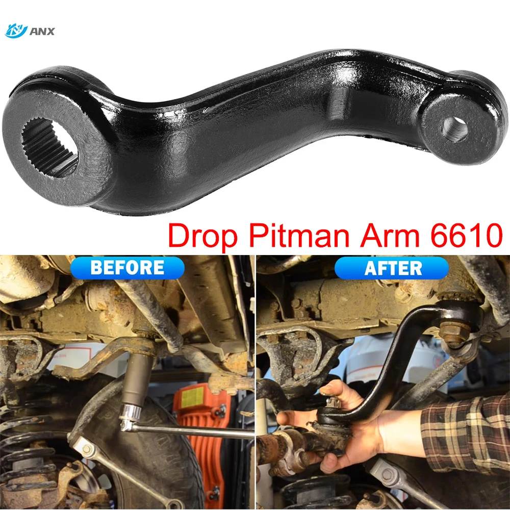 

Drop Pitman Arm 6610 для Jeep Cherokee XJ 1984-2001 Jeep comхолла MJ 1986-1992, Pitman Arm Power для 6-7 дюймов