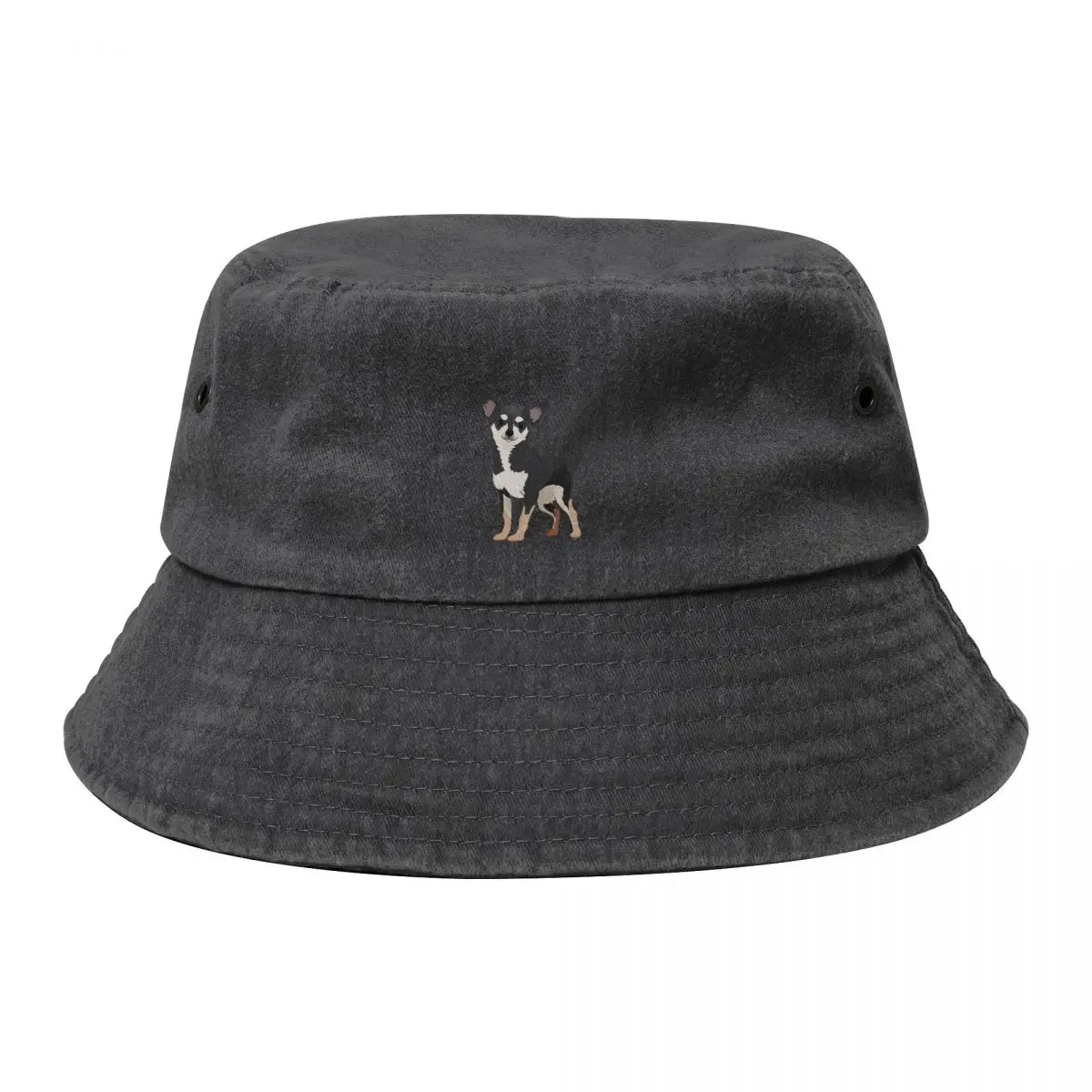 

Cute, Black Chihuahua Bucket Hat Hood Kids Hat Hat Man For The Sun Women's Men's