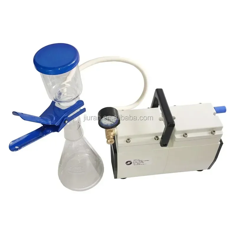 2025JR-85 Laboratory oilless Oil-free electric silent small mini diaphragm vacuum pump for vacuum suction filtration used in lab