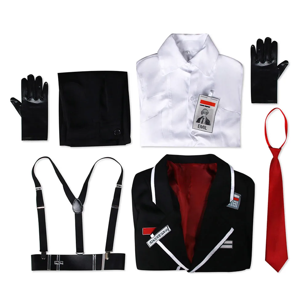 Jeu d'anime Limbus Company Sinhout Cosplay Costume pour hommes, déguisement adulte, tenues Nette, costume Kiev illage de paupières masculin, fête, gril