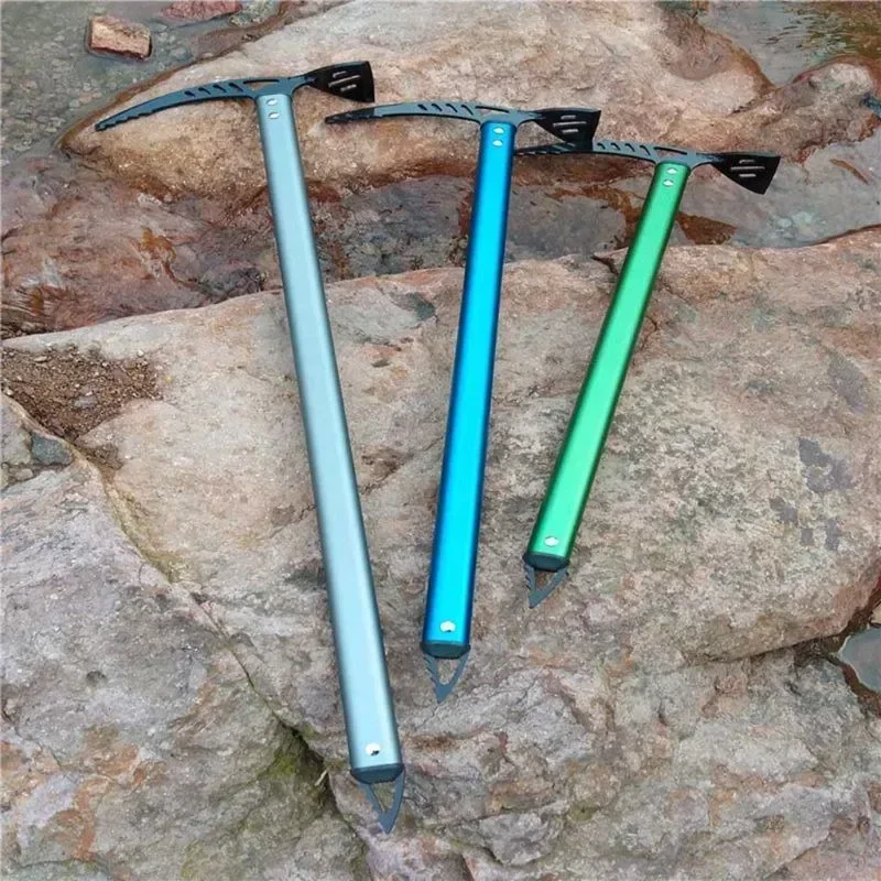 Aluminium Alloy Outdoor Multifunctional Climbing Pick Snowfield Ice Mountain Sports Climbing Accessories Professional Pick