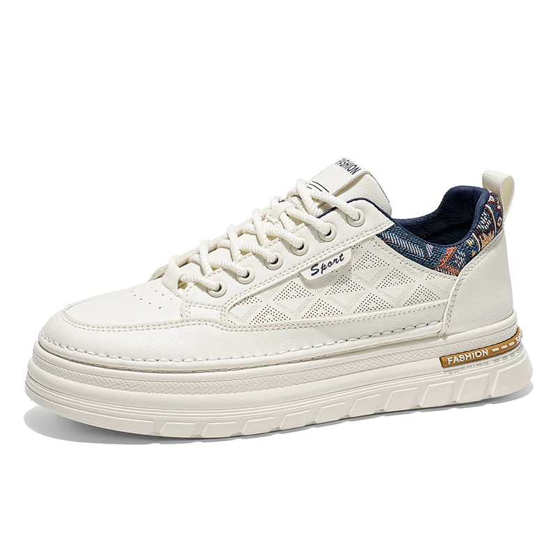 New model Highly popular Thick soled Anti slip Durable Breathable Trendy Mens shoes Casual Wear Lightweight Stable grip