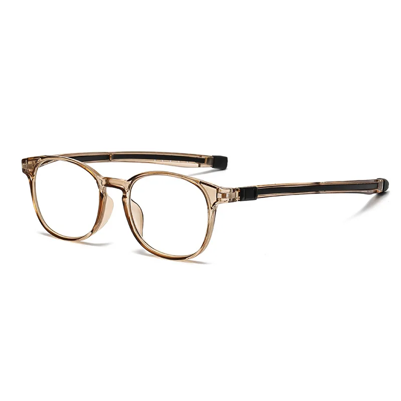 نظارات قراءة مضادة للزرقاء مع أشرطة مغناطيسية نظارات شفافة كلاسيكية مضادة للضوء الأزرق نظارات قراءة + 1.0 ~ + 4.0 نظارات