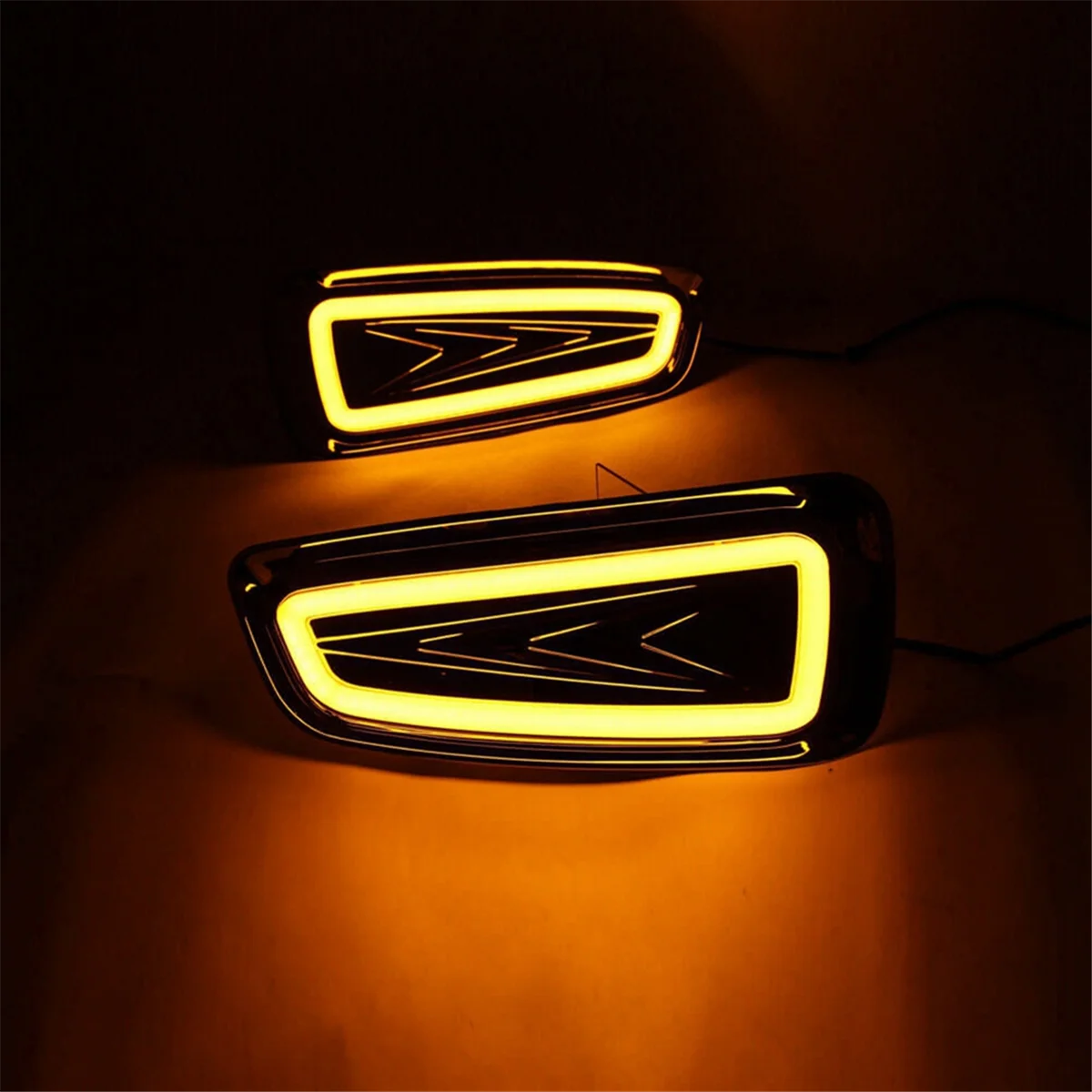

Car Daytime Running Lights LED DRL Fog Lamp Replacement Bumper for 2009-2014