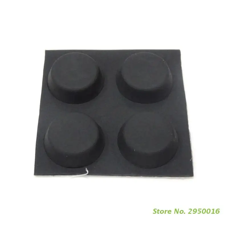 4 pcs Laptop Silicone Feet Computer Cooling Feet Rubber Holder Kickstand Suction Cup Heat Reduction Pad Universal Tablet Stands