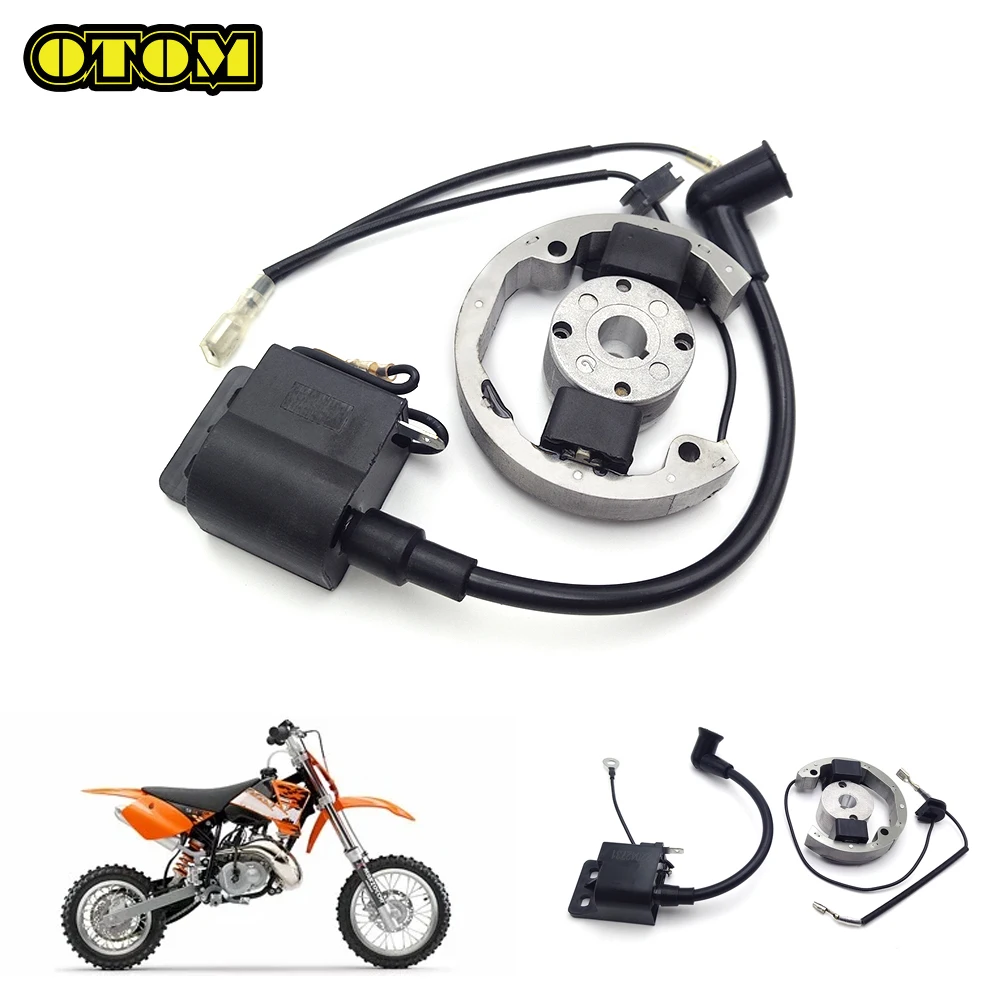 Motorcycle For KTM Magneto Flywheel Stator Rotor Engine Ignition Coil Electric Kit SX50 2002-2008 Accessories 2-Stroke Dirt Bike