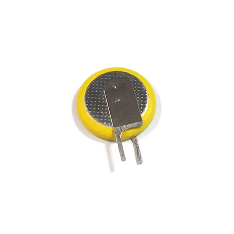 2pcs CR1220 3V 충전식 배터리 1220 리튬 이온 배터리 자동차 원격 제어 타이머 스마트 카드에 대 한 수직 용접 핀