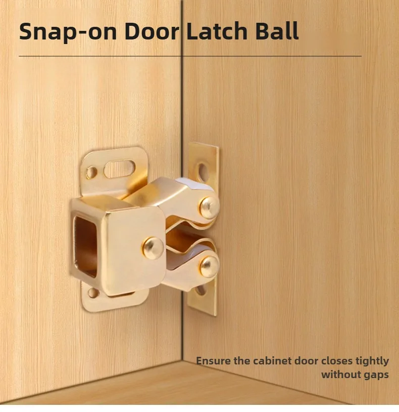 2‑4‑10Pcs Cabinet Door Magnetic Catch Spring Buffer Stopper Invisible Wardrobe Cupboard Hardware Accessories