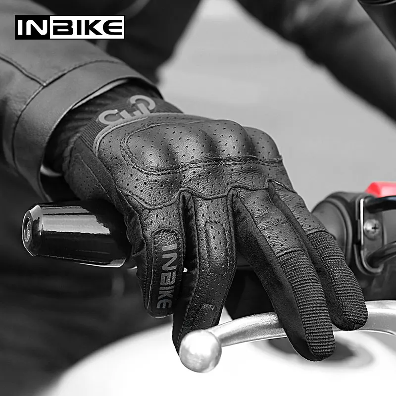 INBIKE-قفازات ركوب الدراجات النارية للرجال ، قفازات للدراجات النارية لراكبي الدراجات النارية ، راكبي الدراجات النارية ، الخريف ، الصيف ، IM801