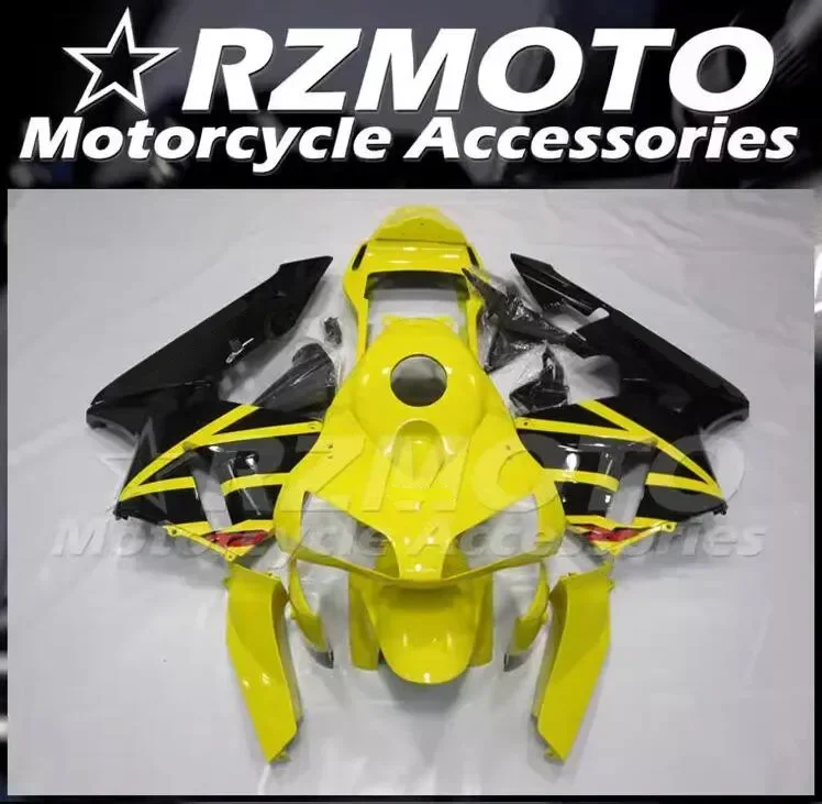 

4Gifts New ABS Motorcycle Fairings Kit Fit for HONDA CBR600RR F5 2003 2004 03 04 Bodywork Set Custom Yellow Black