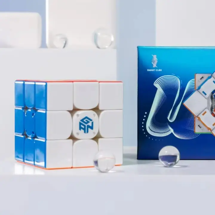 Gan12Ui Maglev UV Ai Smart Magnetic Magic Cube 3x3x3 Professional GANCUBE Speed Puzzle Toys GAN 12 Speedcube Cubo