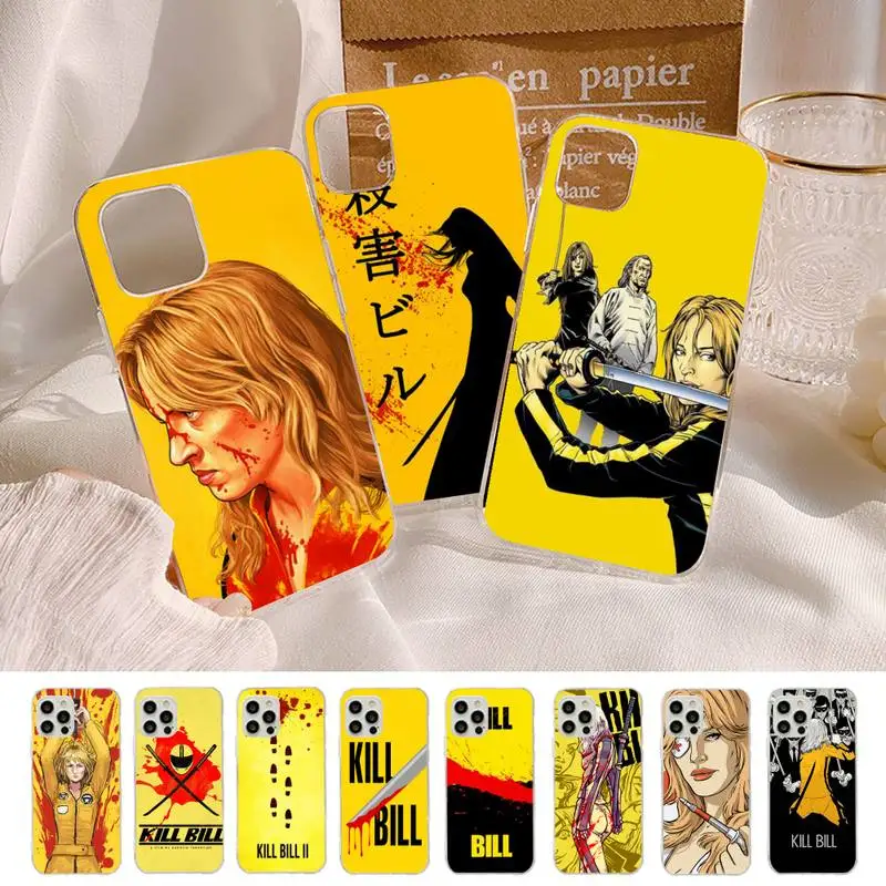 Kill Bill Phone Case for iPhone 11 12 13 mini pro XS MAX 8 7 6 6S Plus X 5S SE 2020 XR cover