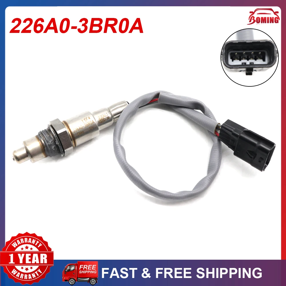 New Car Air Fuel Ratio Oxygen O2 Lambda Sensor 226A0-3BR0A Fits For Nissan Kicks 1.5 2017-2021 226A03BR0A 226A0 3BR0A