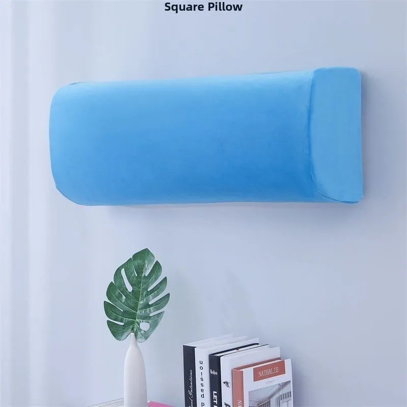 Thickened Elastic Dust Cover for Split Type Air Conditioner Hanging Style 15 Colors  Bedroom Curtain Simple Design