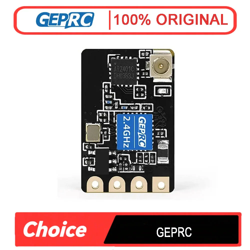 

GEPRC ELRS Nano PA100 Приемник 2,4G ExpressLRS 100 МВт Аксессуары Запчасти Квадрокоптер FPV Фристайл RC Гоночный Дрон