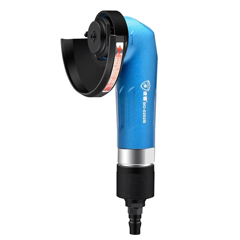 Bodun Lightweight Pneumatic Angle Grinder 4inch Air-Powered Grinding and Polishing Machine Pneumatic Grinding Wheel Grinder Bd-0202B