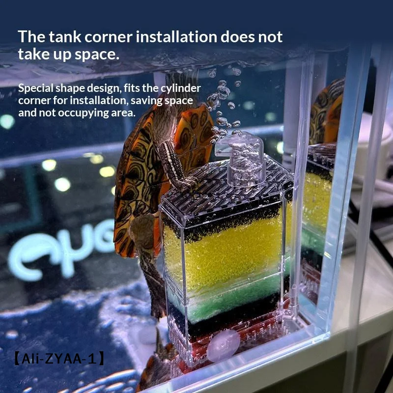 【A】Filter Spons Akuarium Trans - Aquarium Fish Waste Collector ulasan dan harga