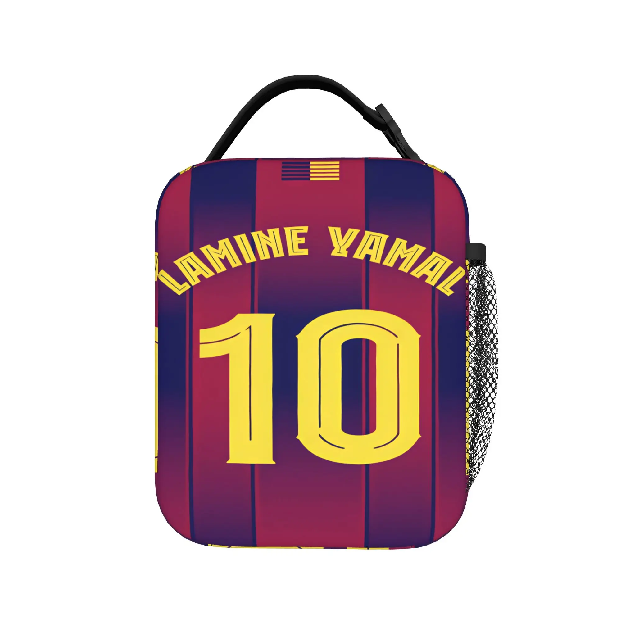 Lamined Y-Yamal Lunch Bag For Women  Designer Lunch Box Vintage Travel Cooler Bag Portable Oxford Thermal Tote Handbags