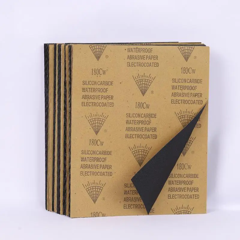 15 Buah Amplas Basah dan Kering Serbaguna untuk Pengamplasan dan Pemolesan Mobil dan Kayu, Tahan Air, Silikon Karbida